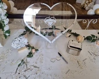 Wedding guest heart