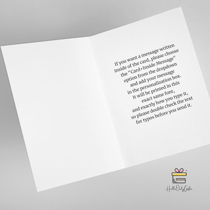 Funny Stepdad Father's Day Card, Father's Day Gift From Step Daughter, Bonus Dad Birthday Card, Stepdad Card, Bonus Dad Christmas Gift Card+Inside Message