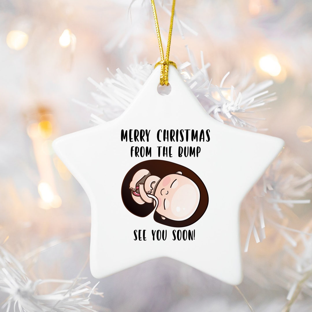 Merry Christmas Gift From Unborn Baby Christmas Gift From the Etsy