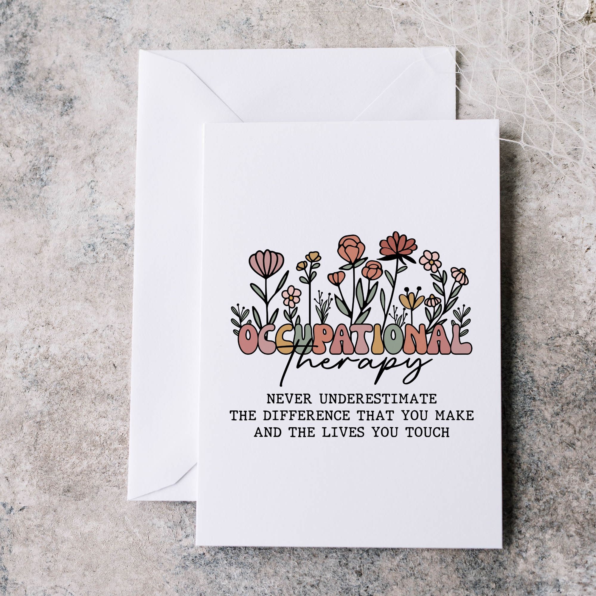Occupational Therapist Card - Occupational Therapist Leaving Card - A Truly Great Occupational Therapist Is Hard To Find - Farewell Card - Appreciation Card - Retirement Card