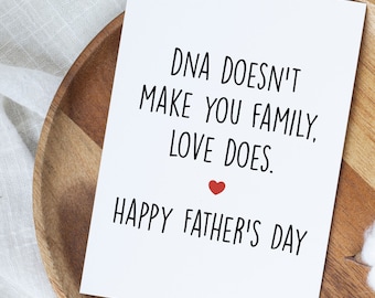 Stepfather Happy Father's Day Card, Father's Day Gift From Step Son, Bonus Dad Father's Day Card, Stepdad Card, Bonus Dad Father's Day Gift
