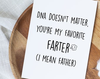 Funny Stepdad Happy Father's Day Card, Funny Fart Gift From Step Son, Bonus Dad Father's Day Card, Stepdad Card, Bonus Dad Father's Day Gift