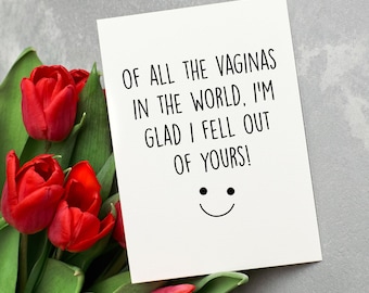 Funny Mothers Day Card For Mom, Mother's Day Gift From Daughter Or Son, Mom Birthday Card, Hilarious Mother's Day Card, Mom Funny Gift