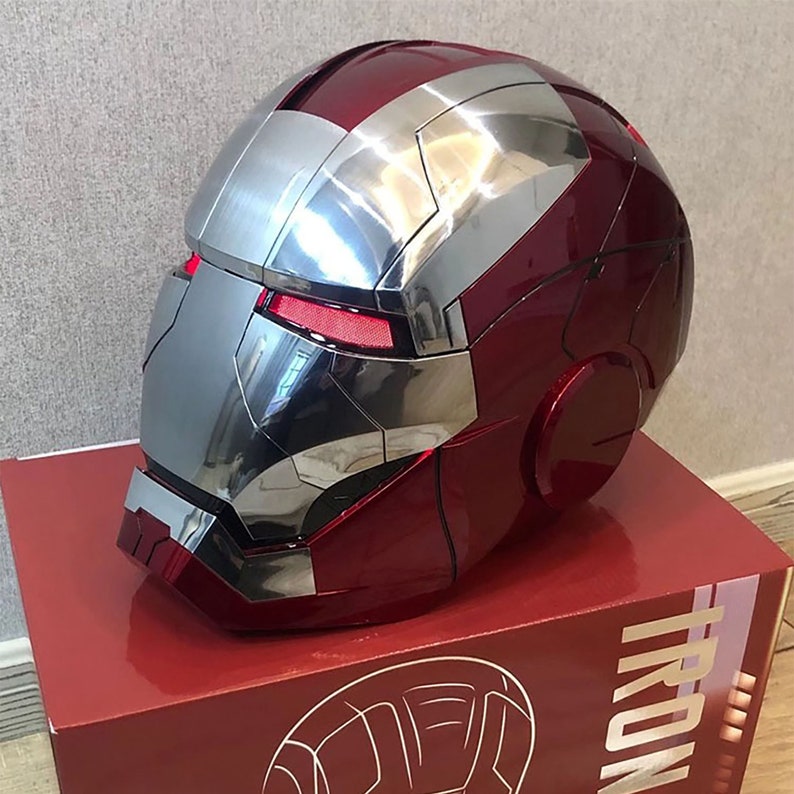 Iron Man Helmet Silver Red 11 Wearable Real Life COSPLAY Mask Etsy UK