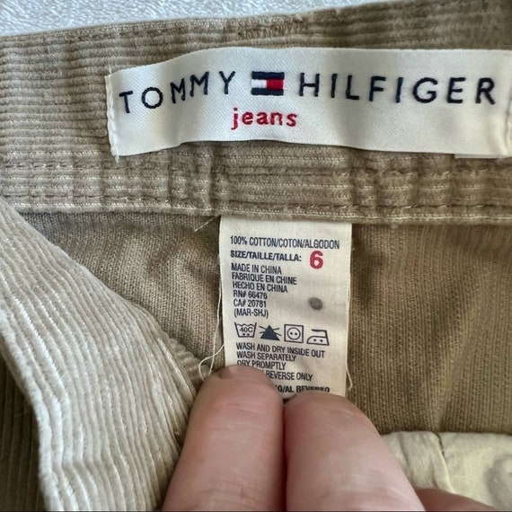 Tommy Hilfiger Womans Corduroy Skirt Sz 6 Vintage… - image 9