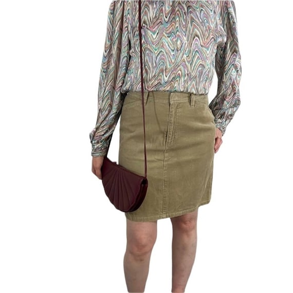 Tommy Hilfiger Womans Corduroy Skirt Sz 6 Vintage… - image 4