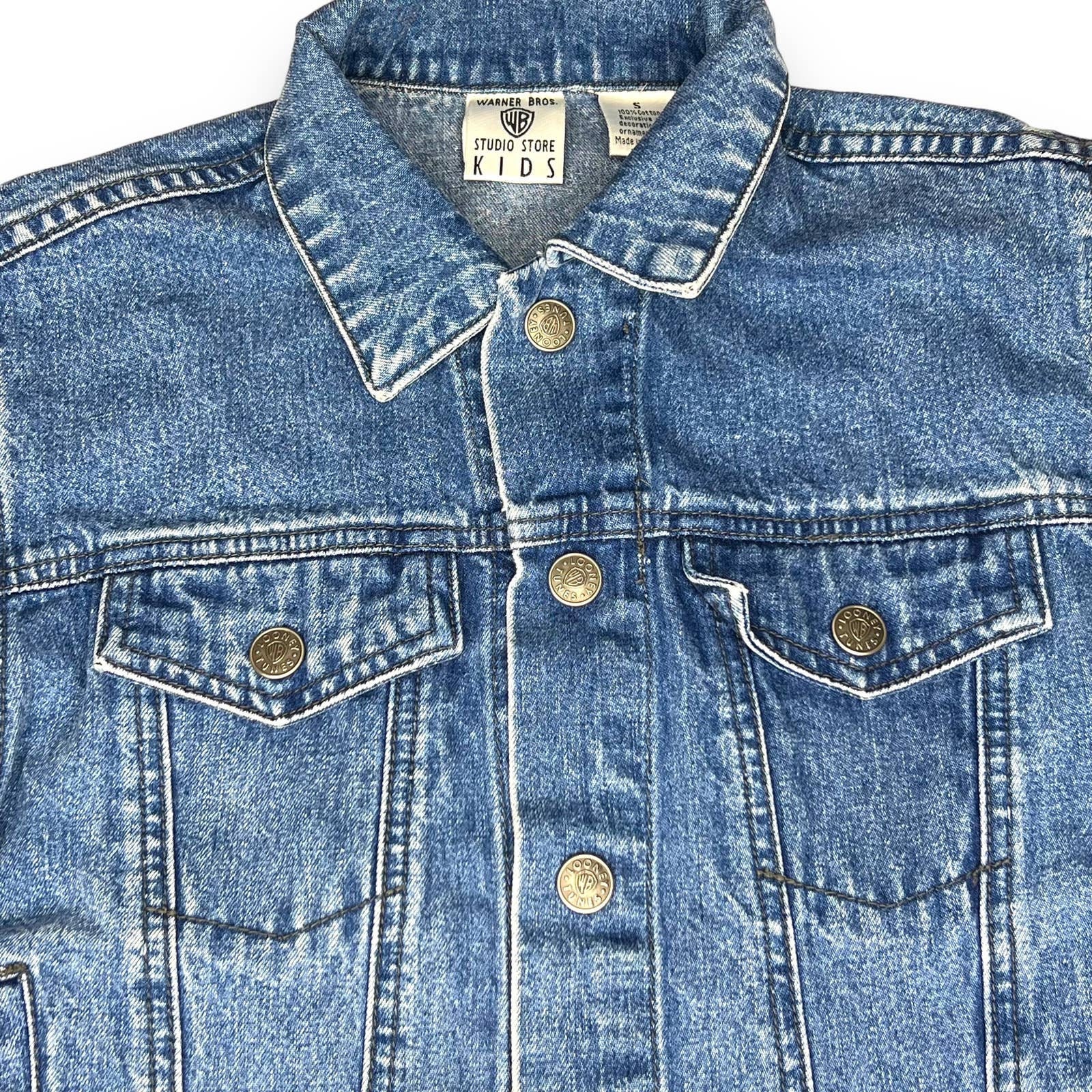 warner bros/Gジャン/S 楽天市場】古着 90'S Worner Bros Studio Store WARNER BROS