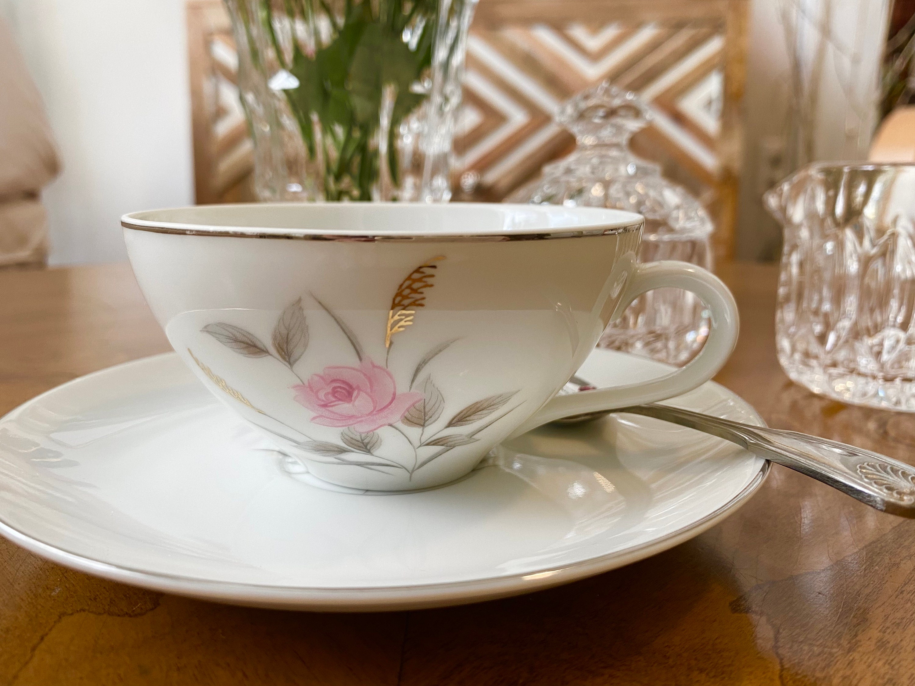 【超希少】Hakutake the BLEND Hakusan Fine China of Japan, Coffee/tea Cups and Saucers