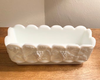 Vintage Westmoreland Milk Glass Planter