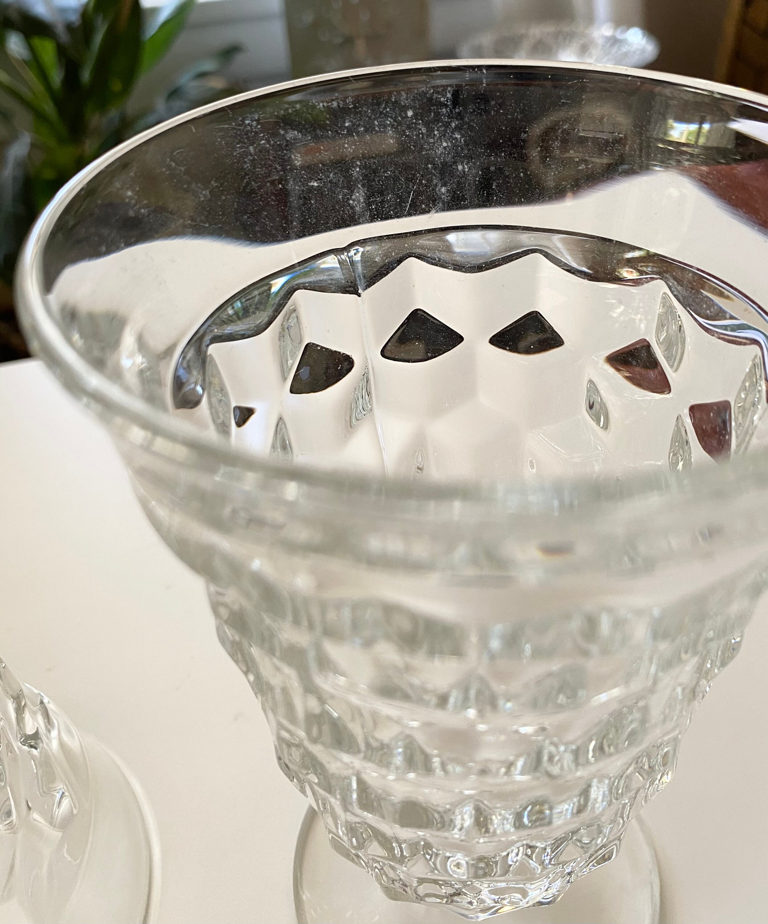 American Clear Ice Tea Glasses (stem 2056) by Fostoria - Etsy