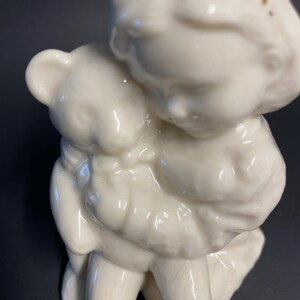 Lenox China Jewels Collection Teddy's Tired Figurine
