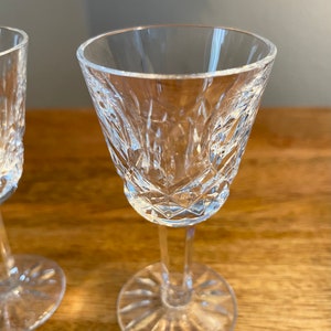 Waterford Crystal Lismore Small Liqueur Cordial/Cocktail Glasses, Set of 2