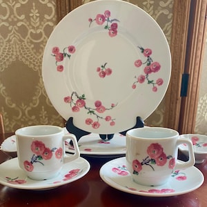 Vintage Limoges Henry Begué Plates Set