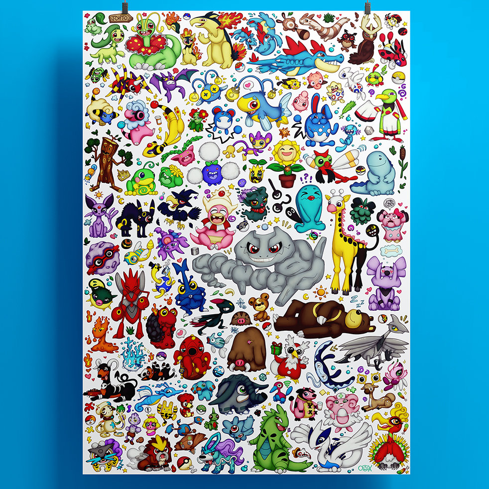 Johto's Second generation Pokédex iPad Case & Skin for Sale by Tartart