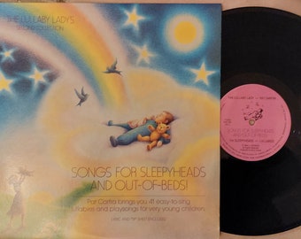 80s illustrated books Songs For Sleepyheads - Pat Carfra - 1984