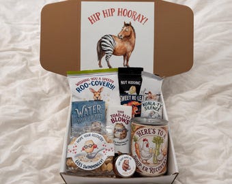Hip Replacement Recovery Gift Box | Funny Get Well Care Package