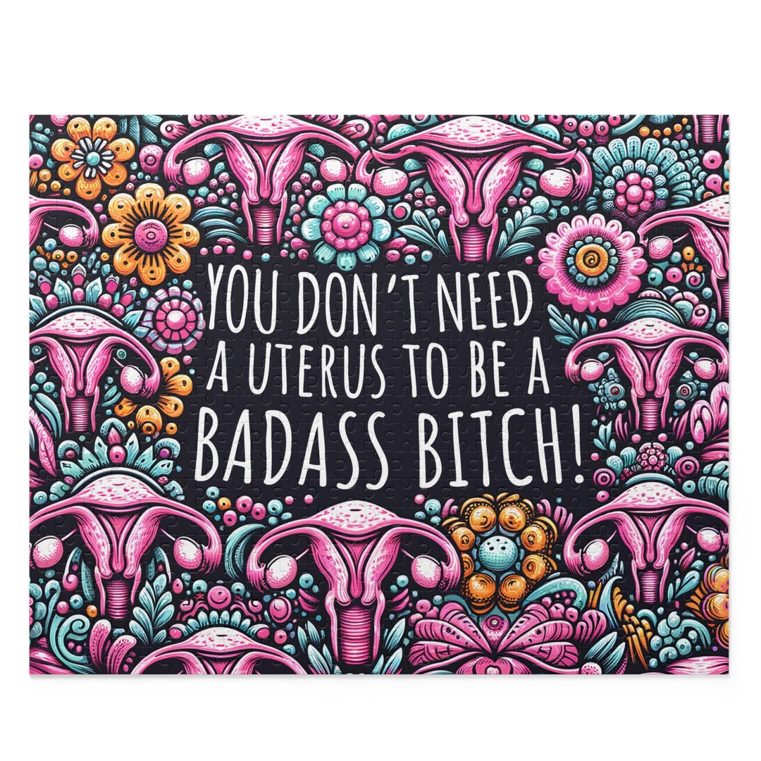 Uterus Riddles Hysterectomy Gift - Uterus Puzzle - Etsy