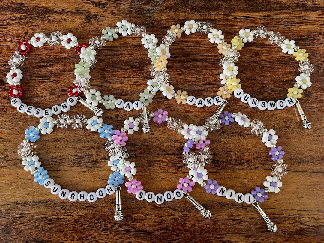 アイドル ENHYPEN WALK THE LINE chain bracelet ENHYPEN Chain Bracelet PHOTOCARD SET WALK THE LINE WORLD