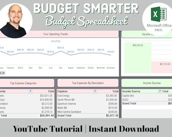 Microsoft Excel Budget Spreadsheet | Budget Smarter