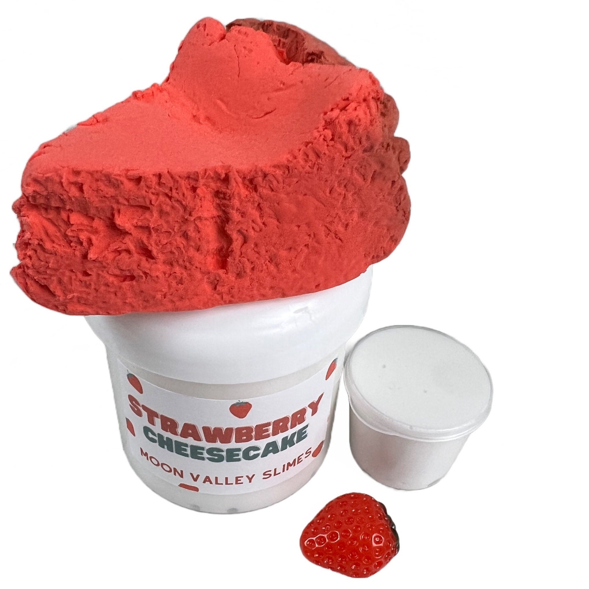 Strawberry Cheesecake Butter Slime DIY Clay Slime Scented Etsy