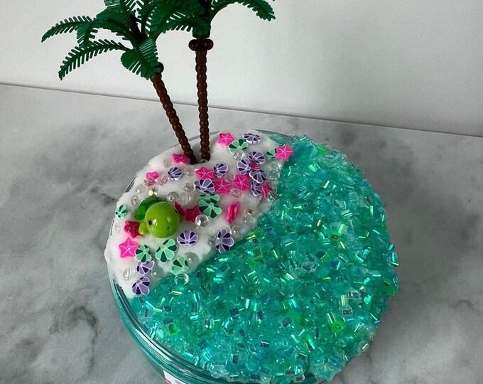 Turtle Cove Jelly Bingsu X Icee Slime Etsy