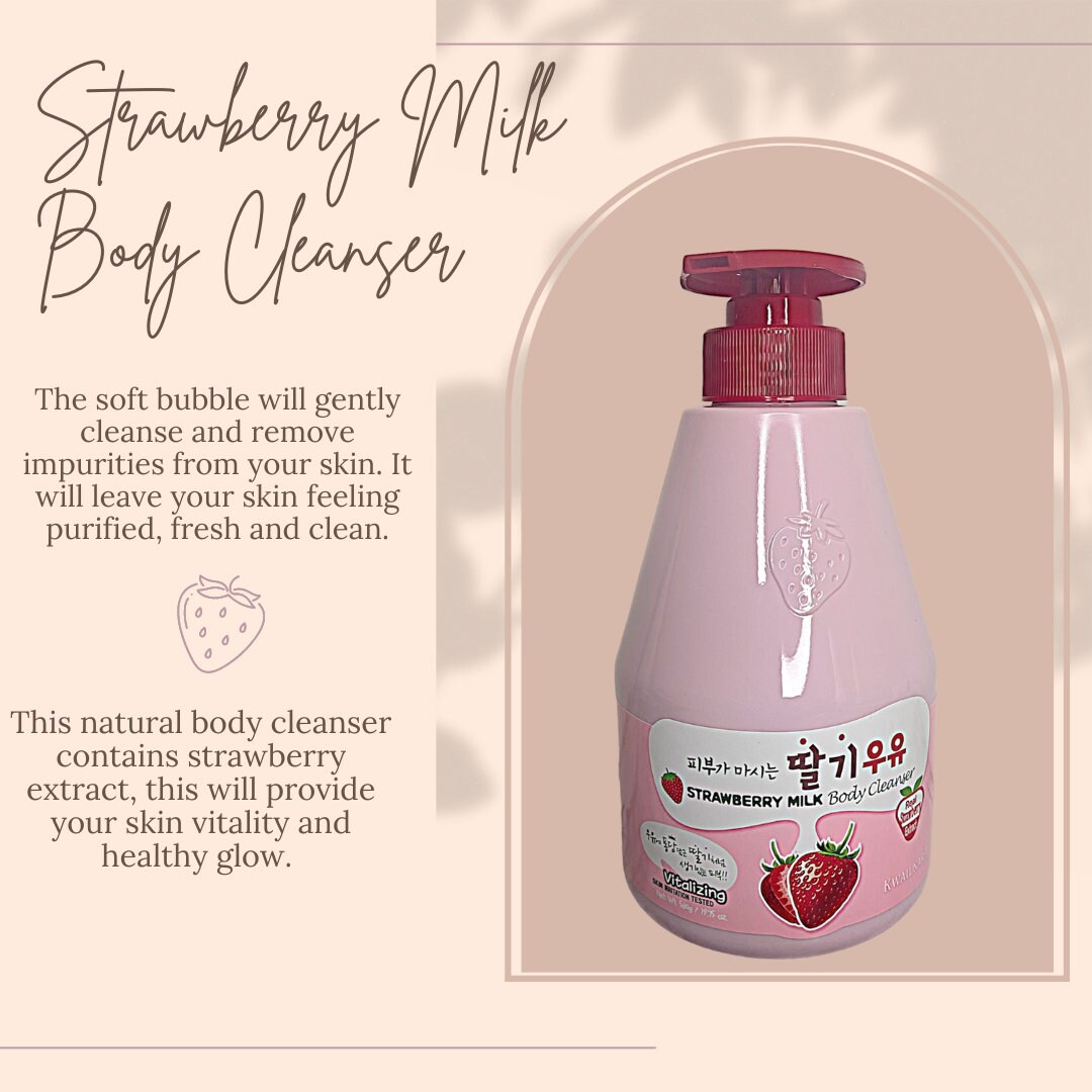 Fresh Line Strawberry and Milk Body Milk