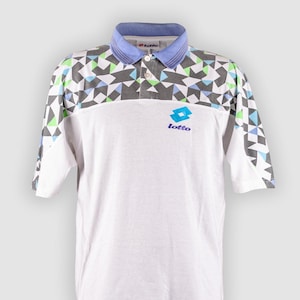 90s LOTTO vintage tennis polo shirt size L