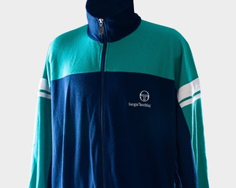 SERGIO TACCHINI mens tennis track top. Made in Italy