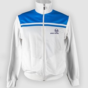 Y2k SERGIO TACCHINI Vintage Tennis Track Top Racquet Jacket Y2k SERGIO TACCHINI Vintage Tennis Track Top Racquet Jacket