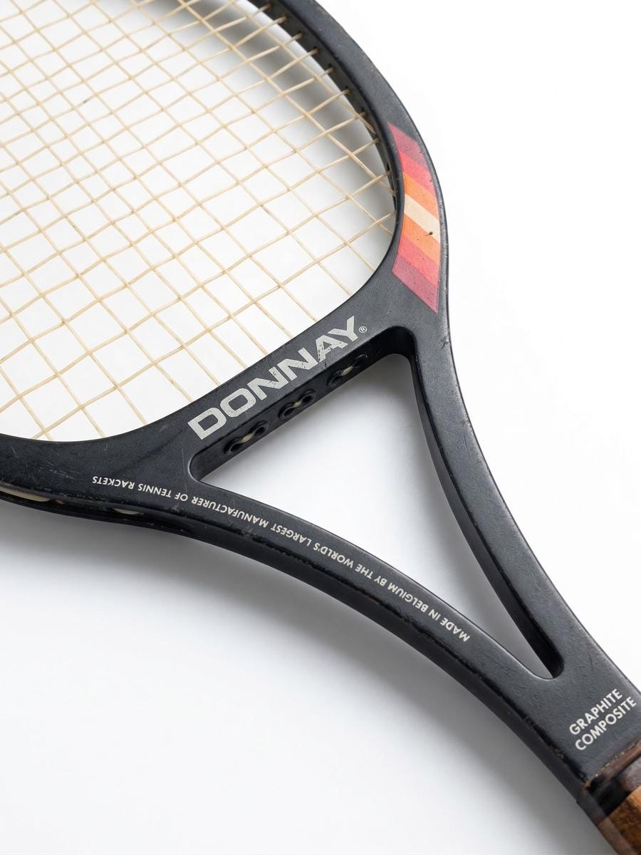RARE ANCIENNE RAQUETTE tennis Tecno Pro Grand Slam Boron avec housse