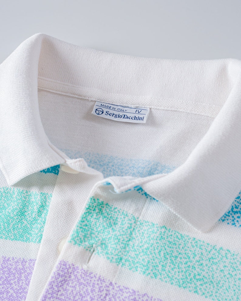 SERGIO TACCHINI Mats Wilander Polo Shirt. 1988 US Open Tennis Etsy