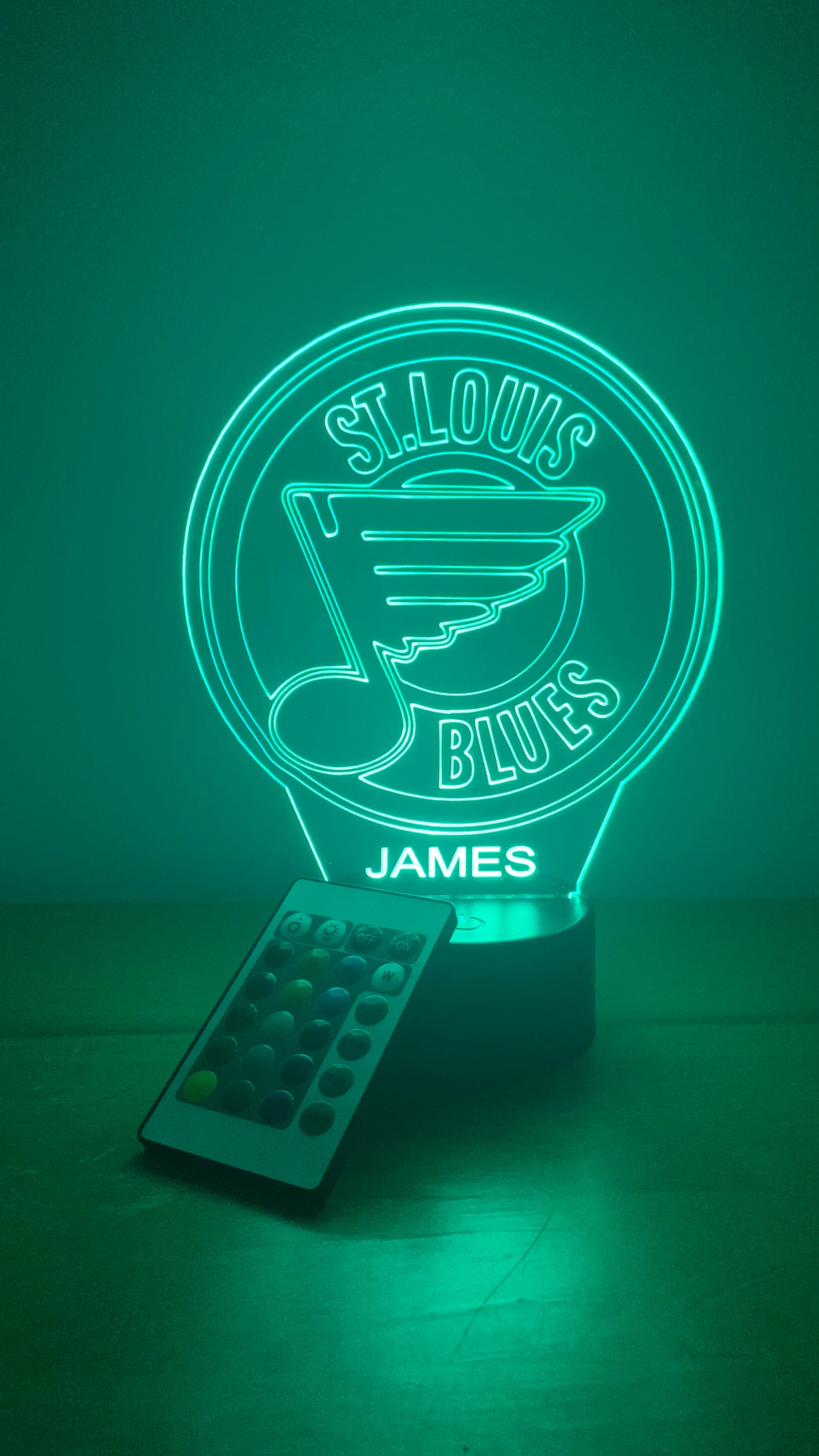 St. Louis Blues 3D Lamp Personalized -  Australia