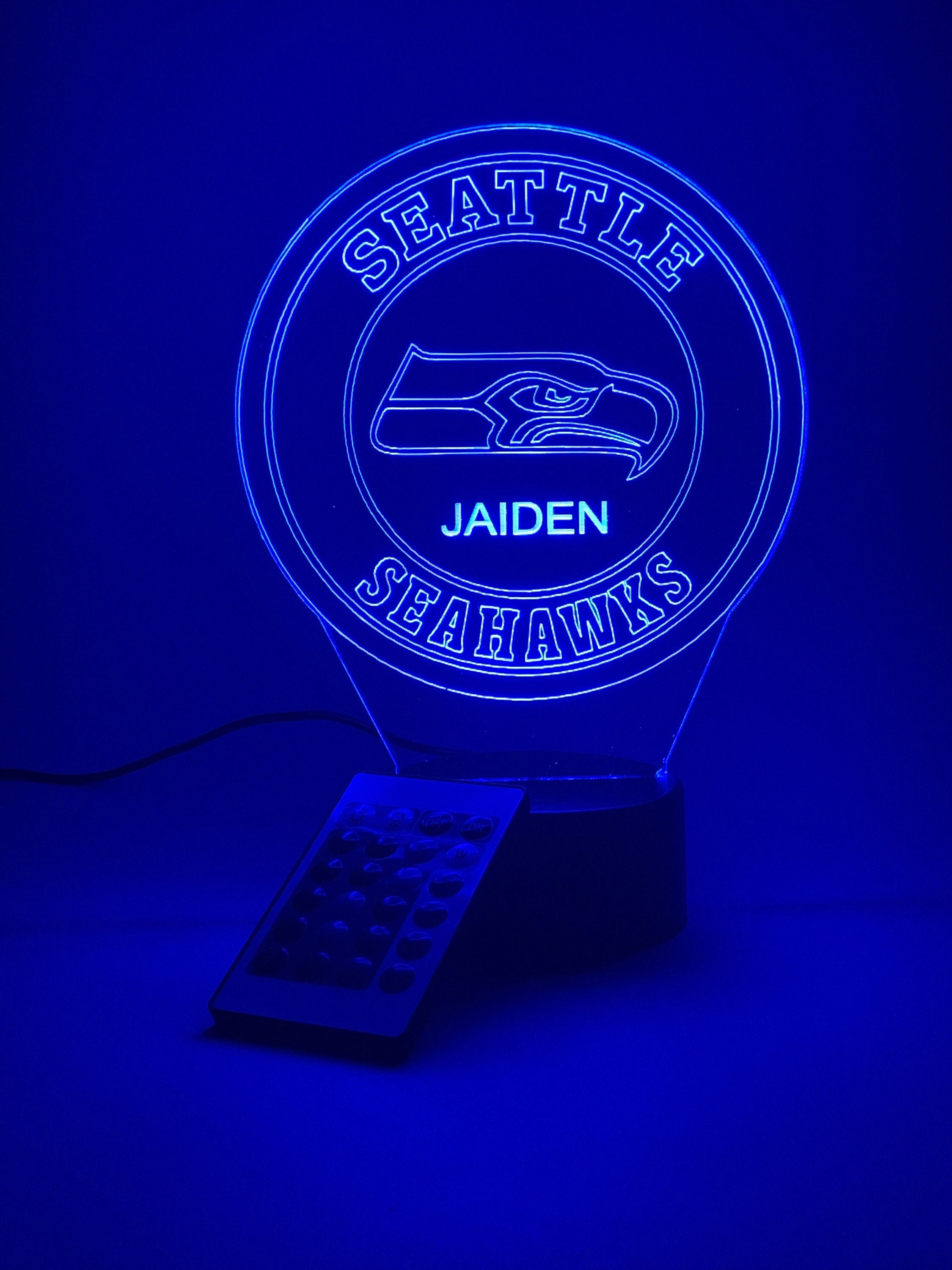 Seahawks Neon Sign Etsy UK