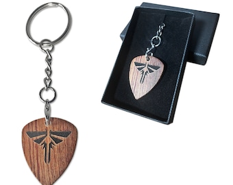 Firefly Keyring Removeable Guitar Pick Plectrum inspired by The Last of Us