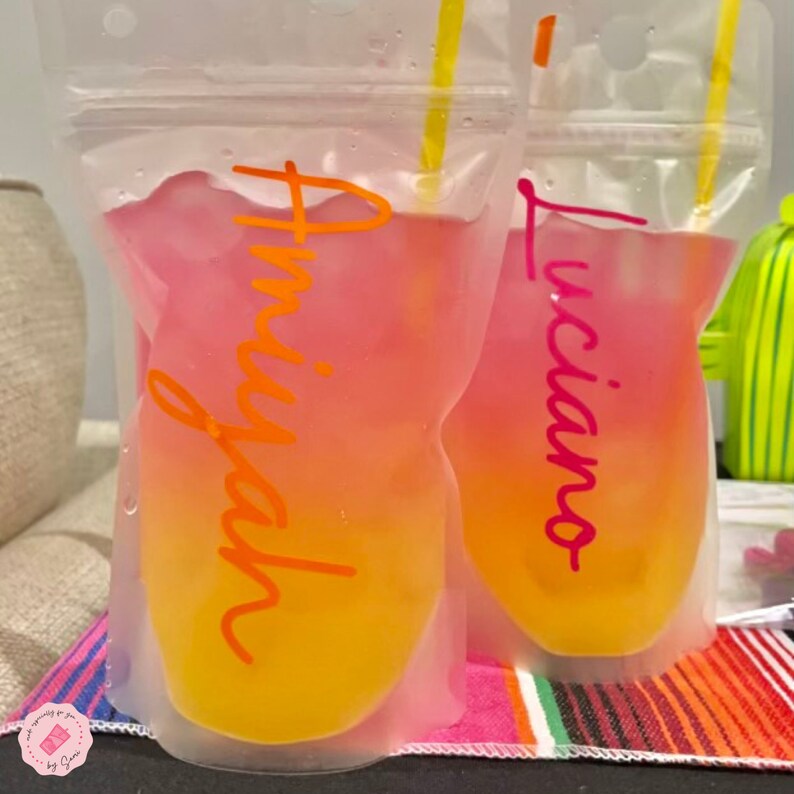 Custom Drink Pouches Adult Juice Pouches Personalized Drink Pouches