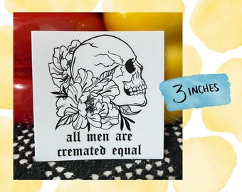 Equality Sticker | Political Sticker | Punk Stickers