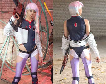 Lucy Edgerunnerc Cyberpunk Edgerunners Cosplay Lucy Edgerunners costume Lucy cosplay Lucy costume Handemade