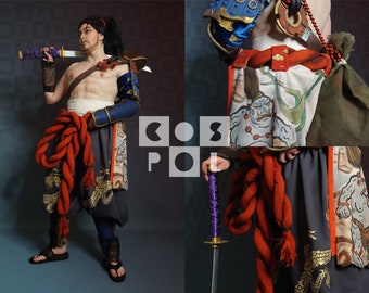 Mitsurugi Cosplay costume Samurai warios / Soul warior cosplay armor