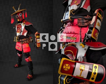 Royal warior soilder armor Japanese / Cosplay Costume armor game / Guard Samurai costume