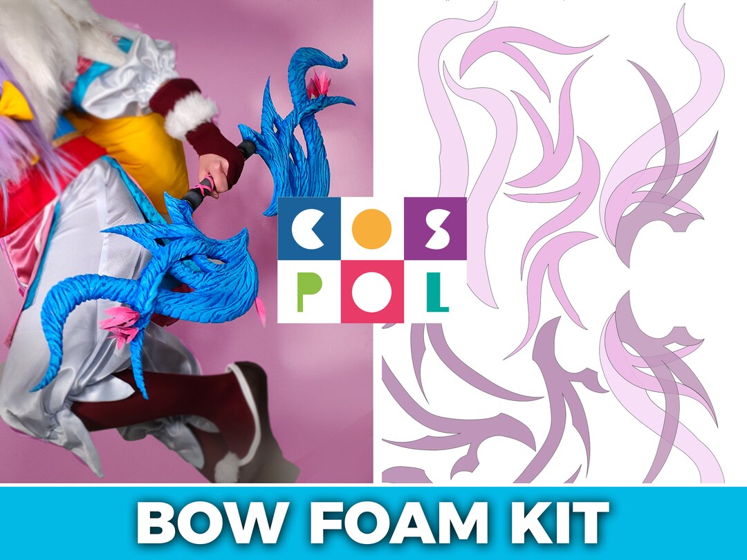 Cosplay Foam Kit Bow Kit / DIY Cosplay Foam Kit / Sheep Girl Etsy