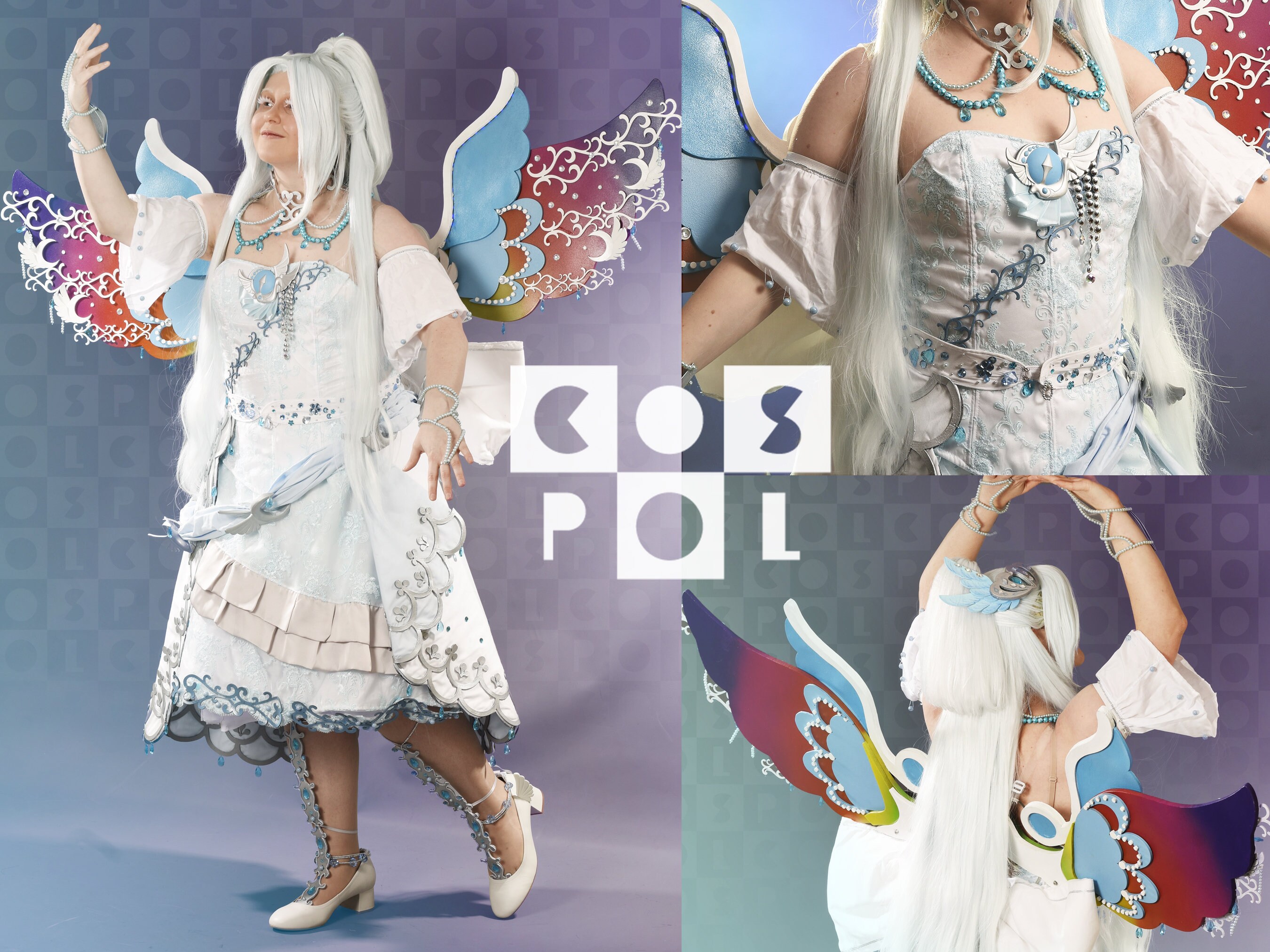 Lolita anime angel girls white dress sit wings long hair black eyes  Anime HD wallpaper  Peakpx