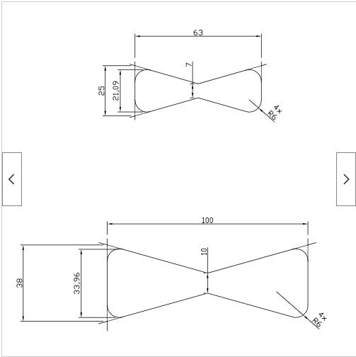 Easy **JIG** for Bowtie Butterfly Inlay for Wood Working - Etsy