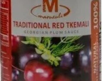 4PACK Marneuli  1.17 lb Traditional Red Tkemali Sauce СОУС ТКЕМАЛИ