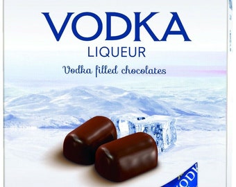 Panda Vodka Liqueur - Vodka Filled Chocolates 290g 10.23oz Product of Finland