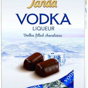 Panda Vodka Liqueur - Vodka Filled Chocolates 290g 10.23oz Product of Finland