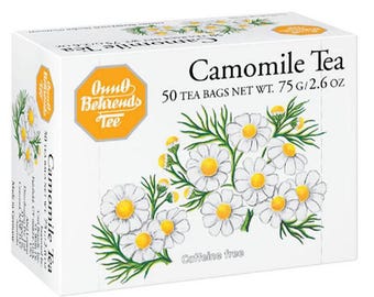 ONNO Berhends CAMOMILE 50 Tea Bags Made in Germany