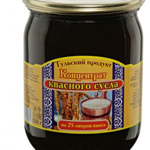 Slavyanskiy Kvass Wort Concentrate (Concentrated Rye Malt Extract) 550g Концентрат квасного сусла