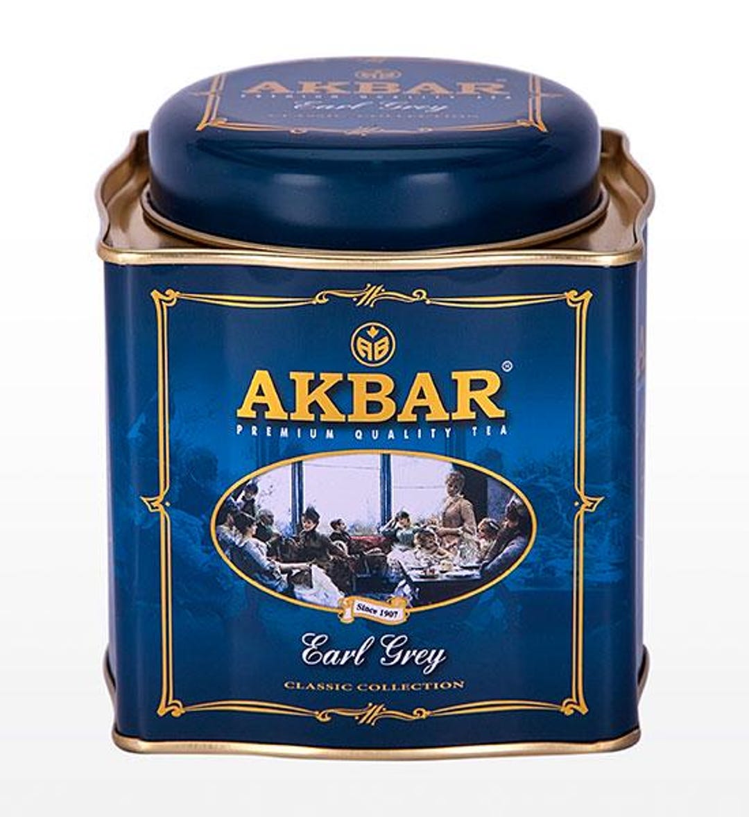 Akbar Black Tea Earl Grey CLASSIC Leaf GIFT TIN 250gr Made in Sri Lanka ...