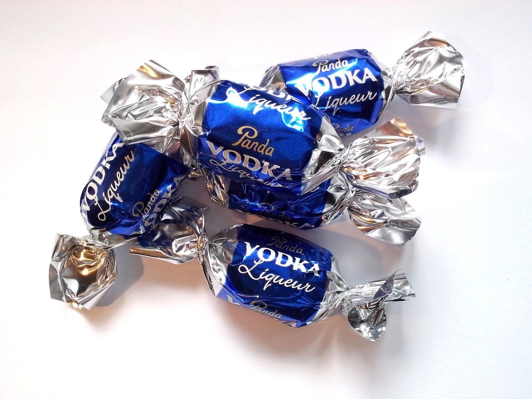 Panda Vodka Liqueur Vodka Filled Chocolates Loose Candies 14oz Product