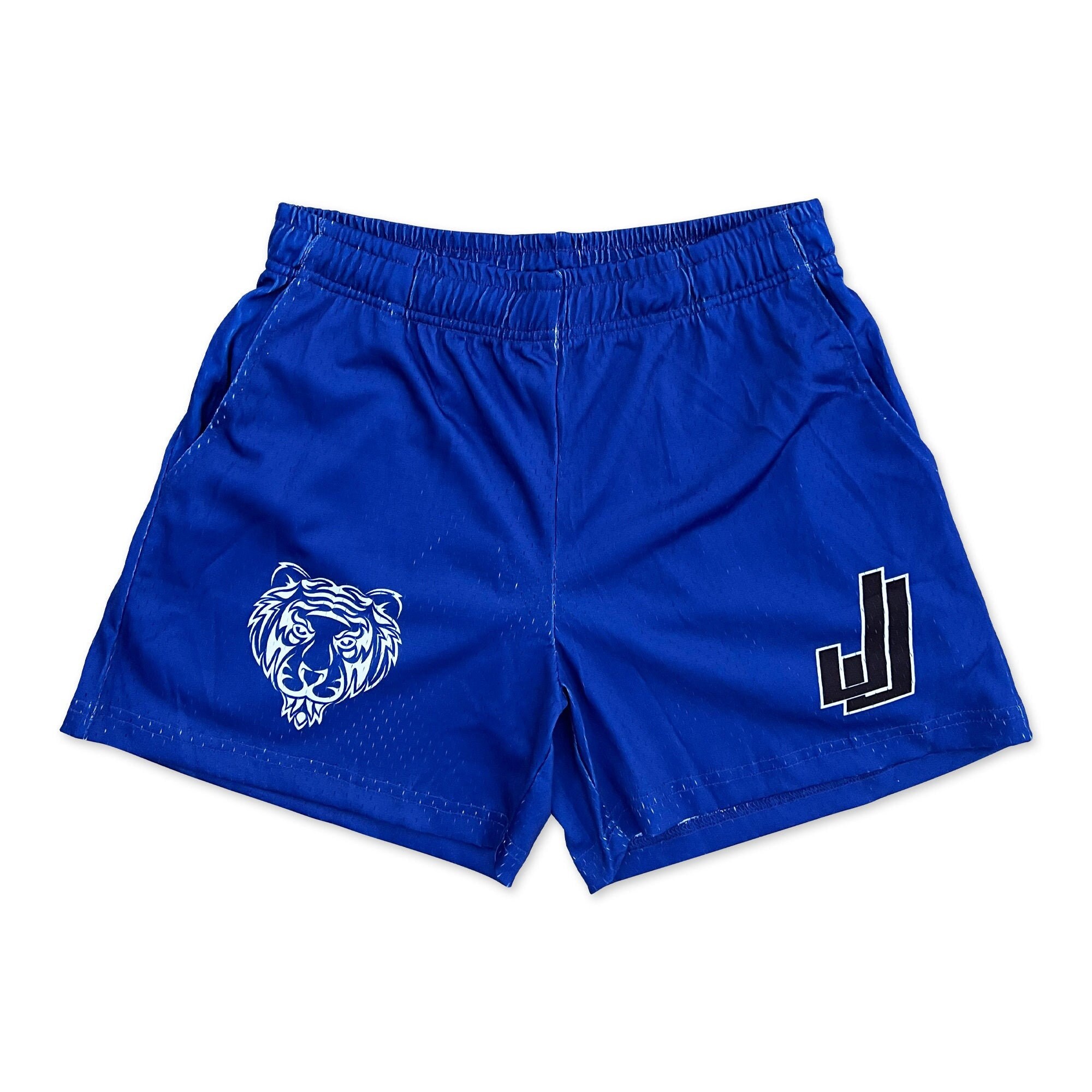 Shorts  Custom Louis Vuitton Va Print Blue Athletic Gym Mesh